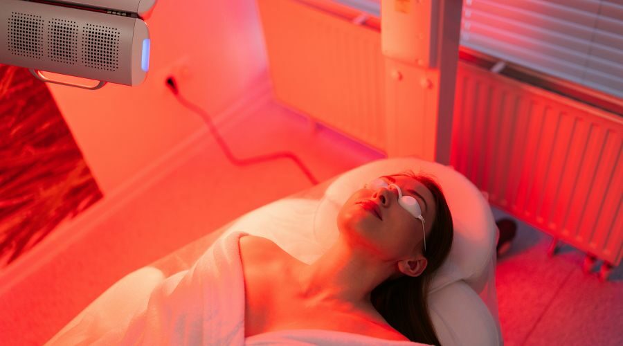 Infrared sauna therapy