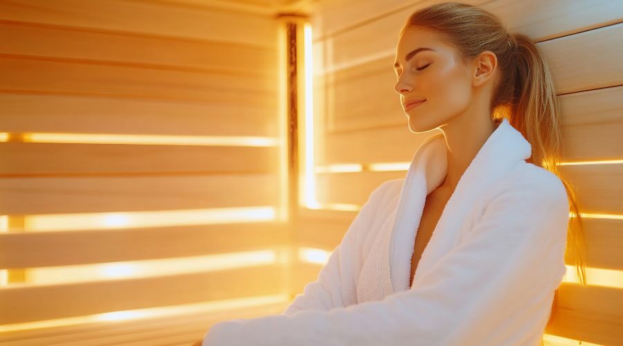 Infrared sauna therapy