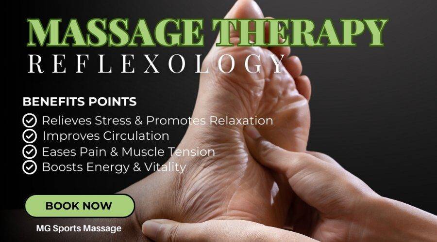 Health benefits reflexology massage therapy